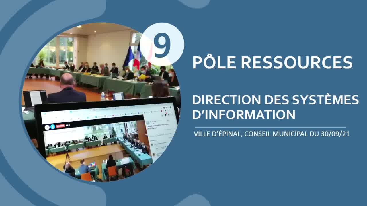 9.1 Convention de prestations informatiques avec le PETR d'Epinal Cœur des Vosges pour un audit