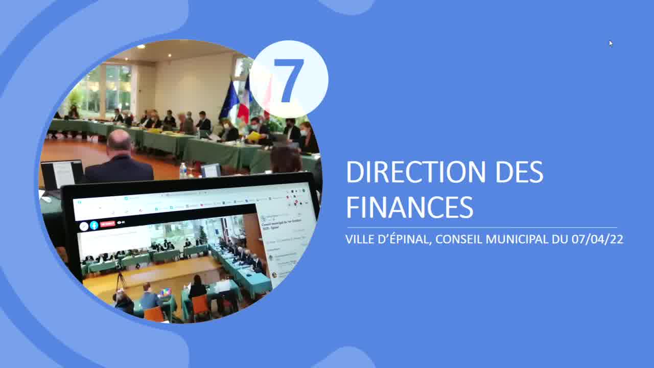 7 - DIRECTION DES FINANCES 